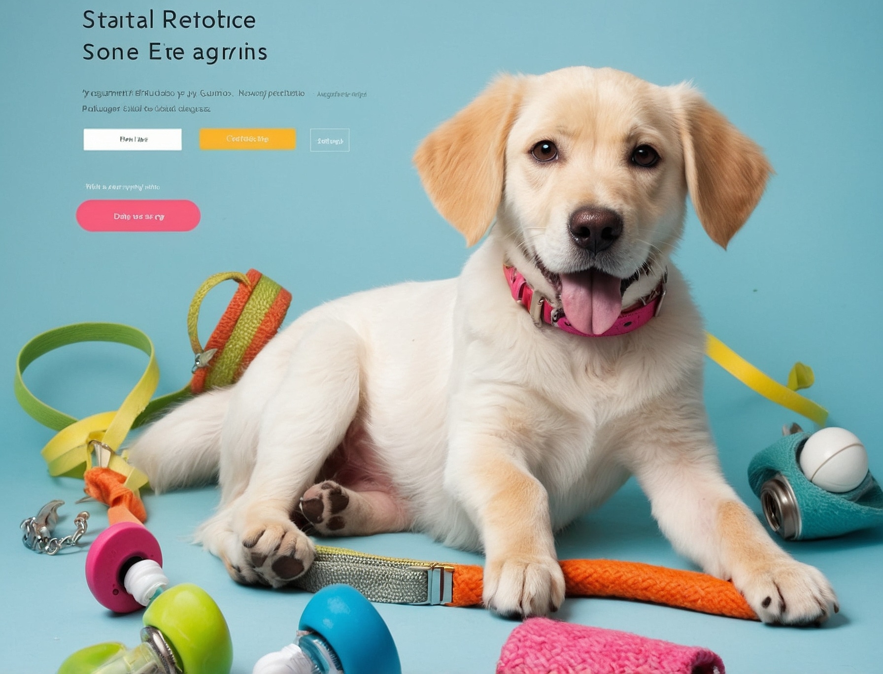 Perro en peluquería con nuevo estilo.