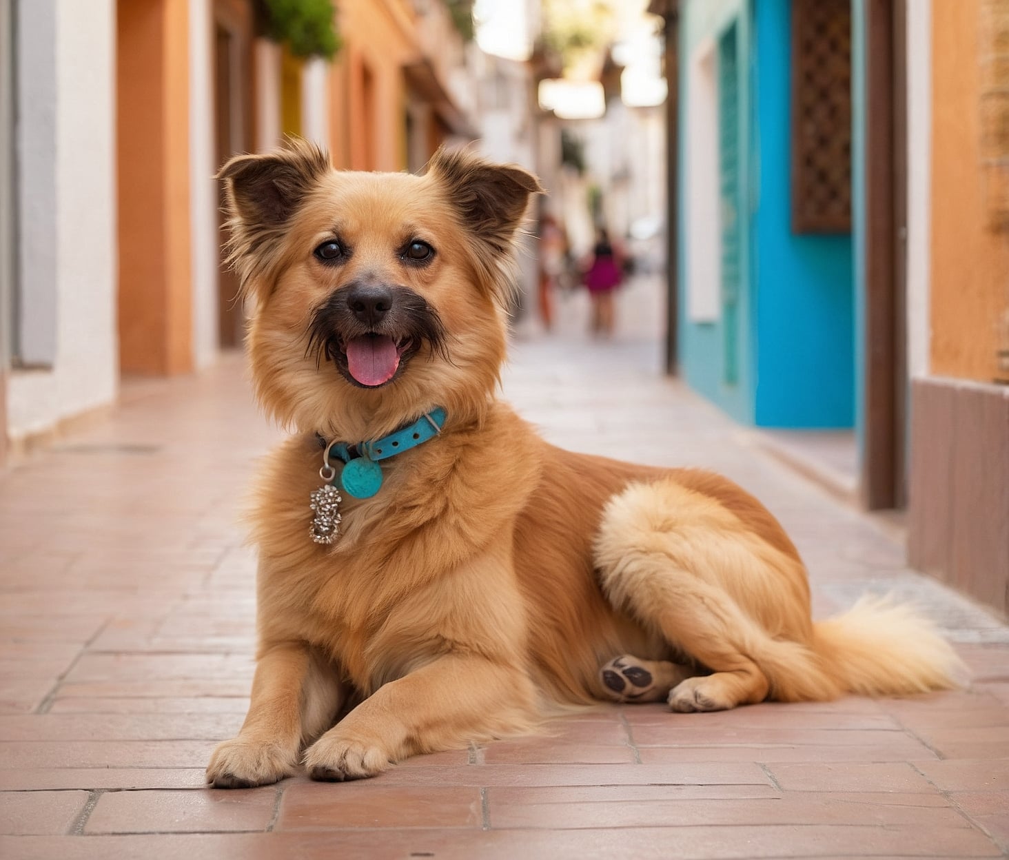 Transformación de pelaje canino.