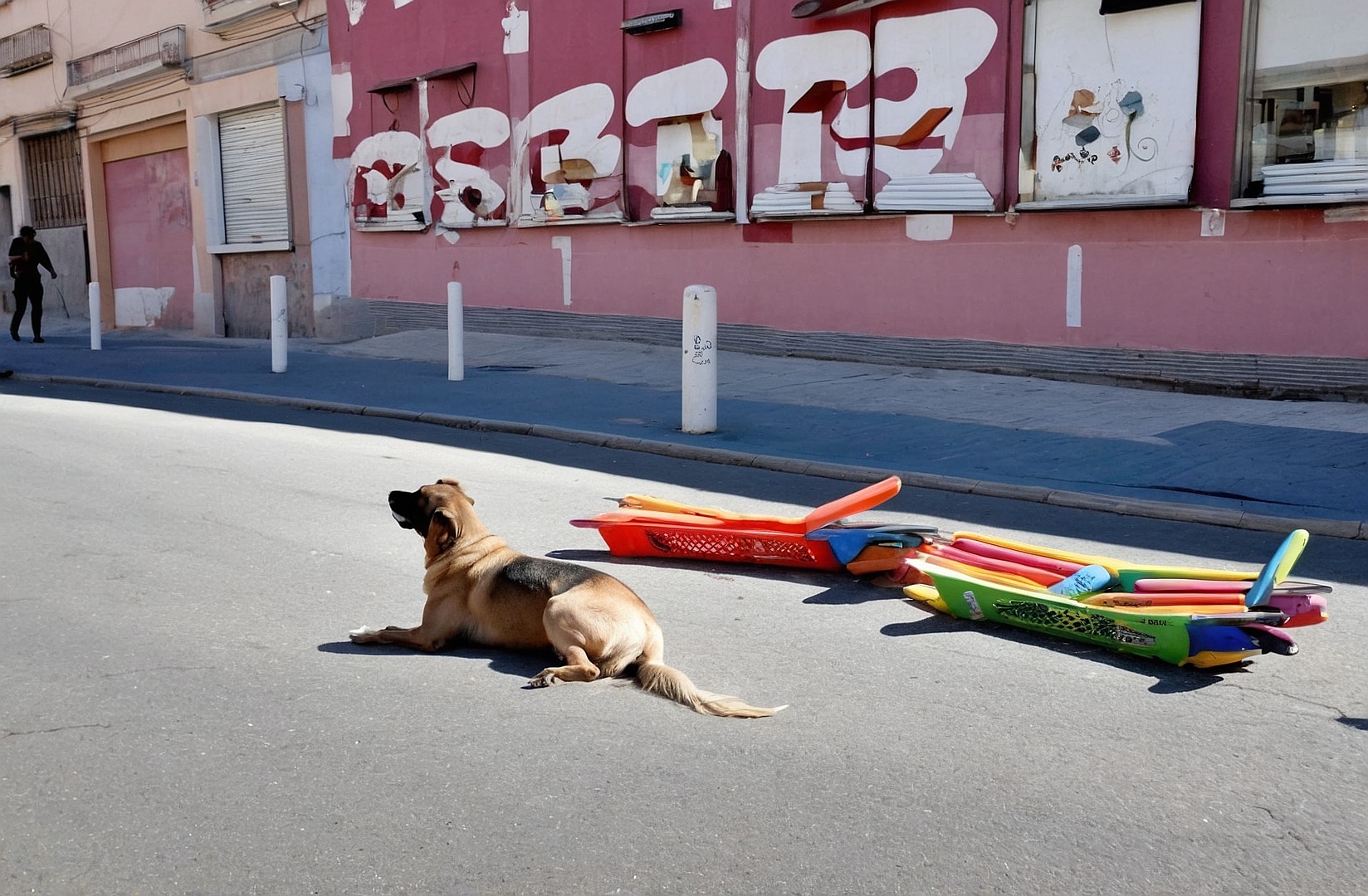 Perro pequeño con accesorio elegante
