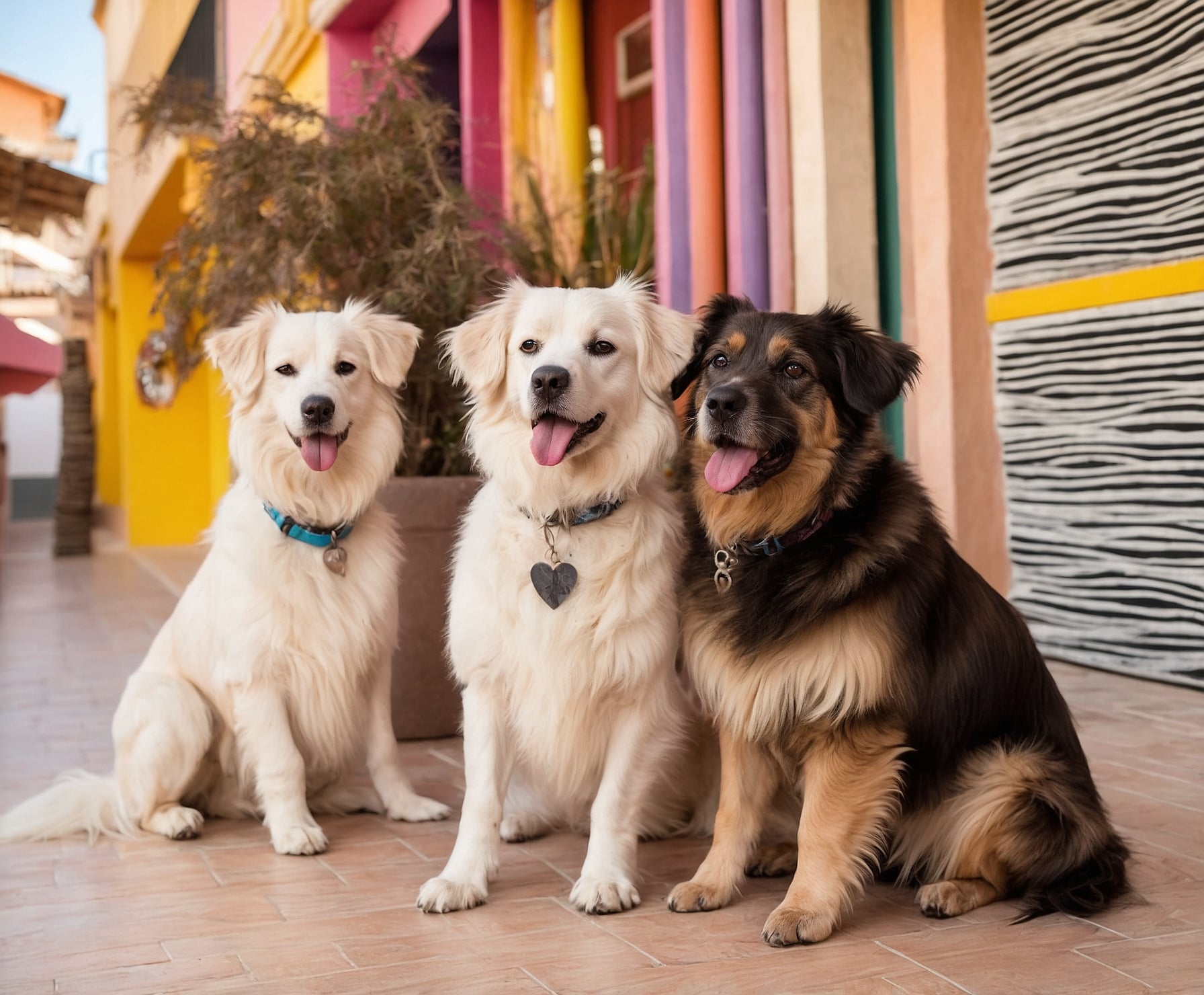 Transformación de mascota con estilo impresionante.