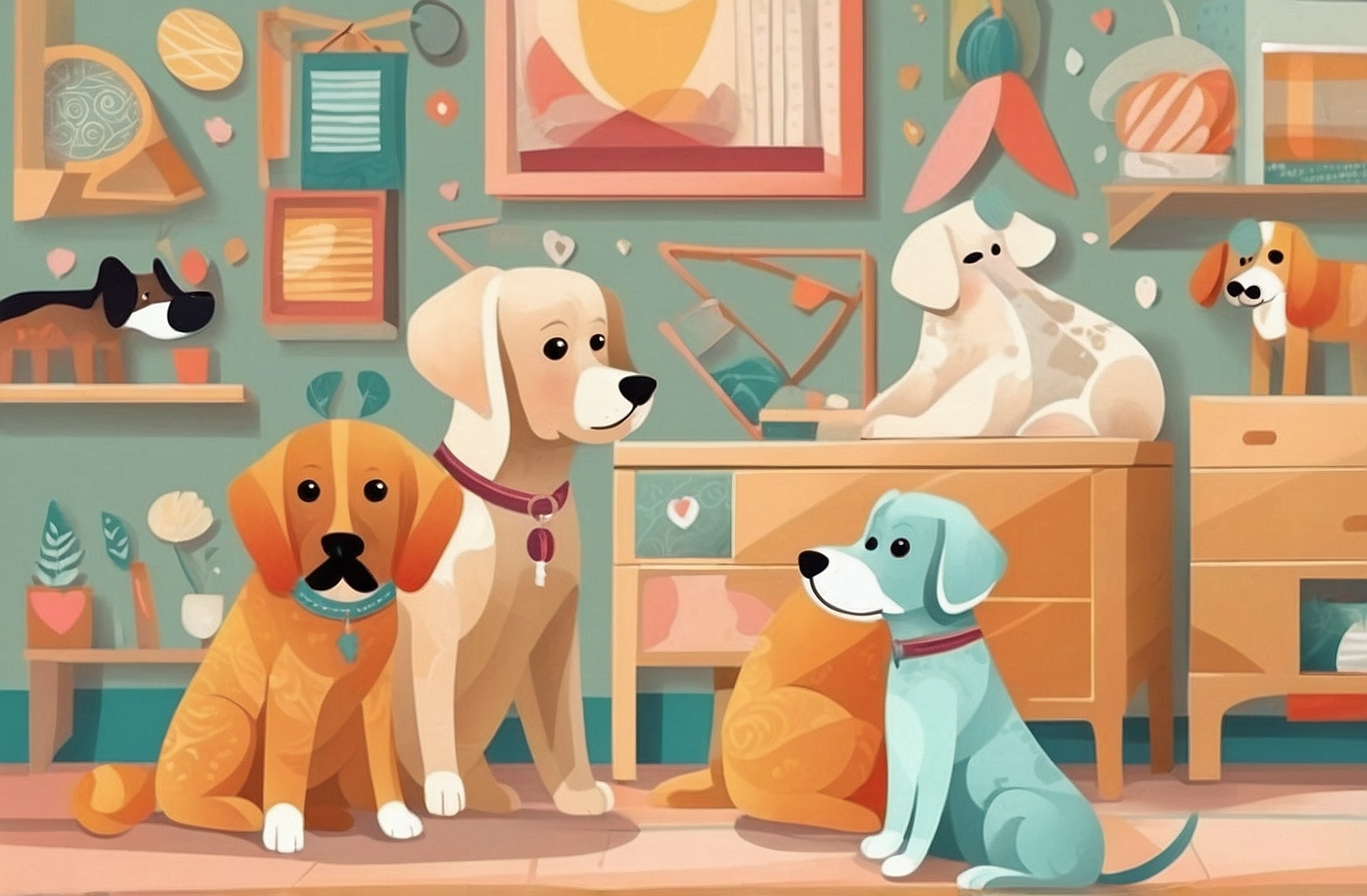 Masaje canino relajante